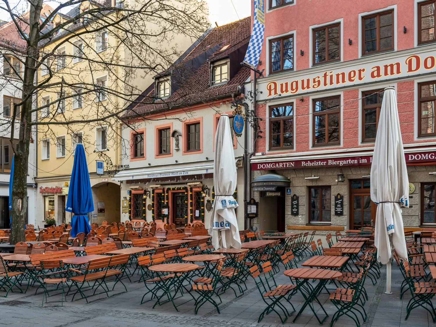 Munich, Germany during lockdown