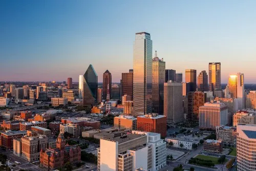 Dallas, Texas, USA cityscape skyline