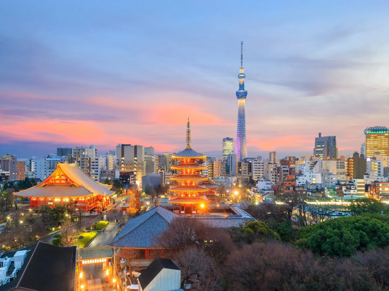 Tokyo skyline, Japan