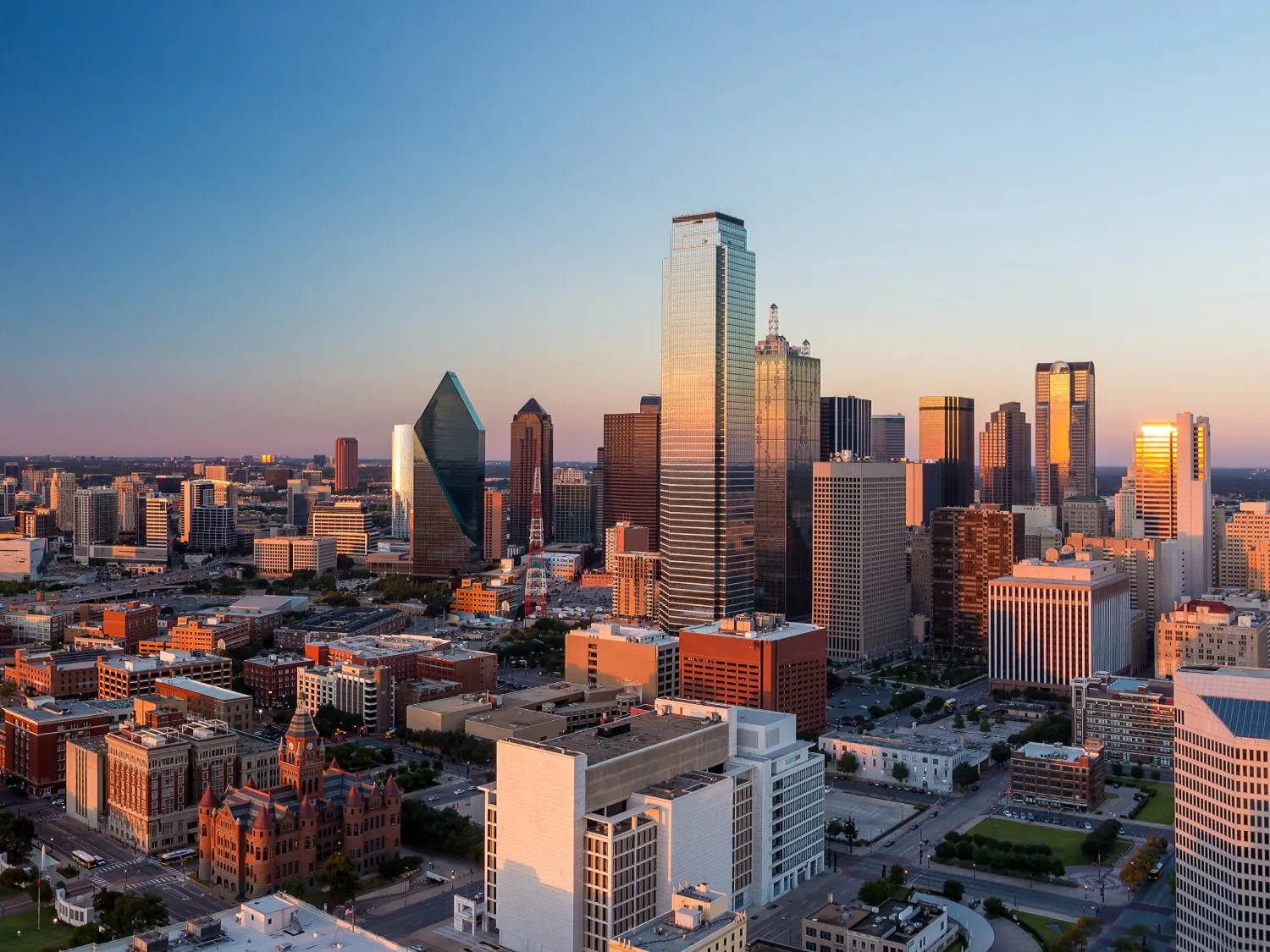 Dallas, Texas, USA cityscape skyline