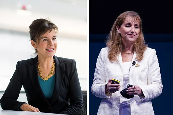 Julia and Gloria - Leadership change