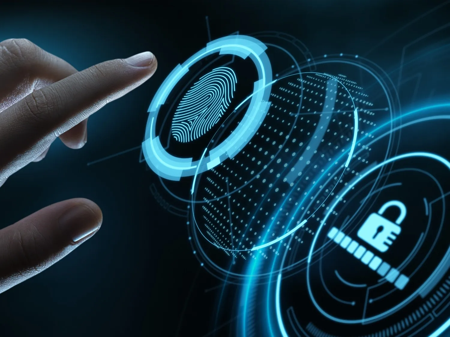 Fingerprint scan - biometrics