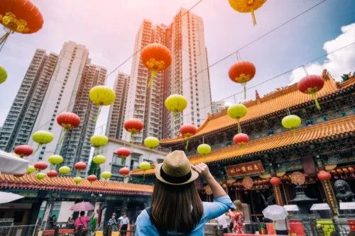 Asia Travel - Wong Tai Sin temple in Hong Kong