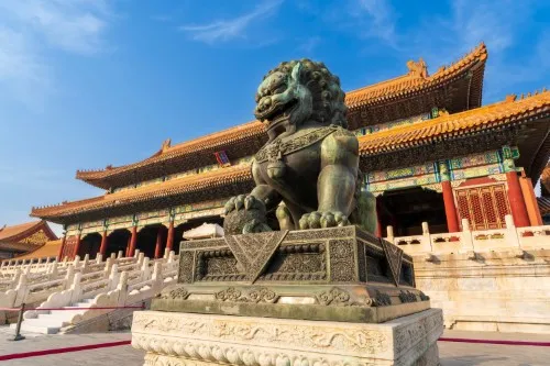 Statue in China