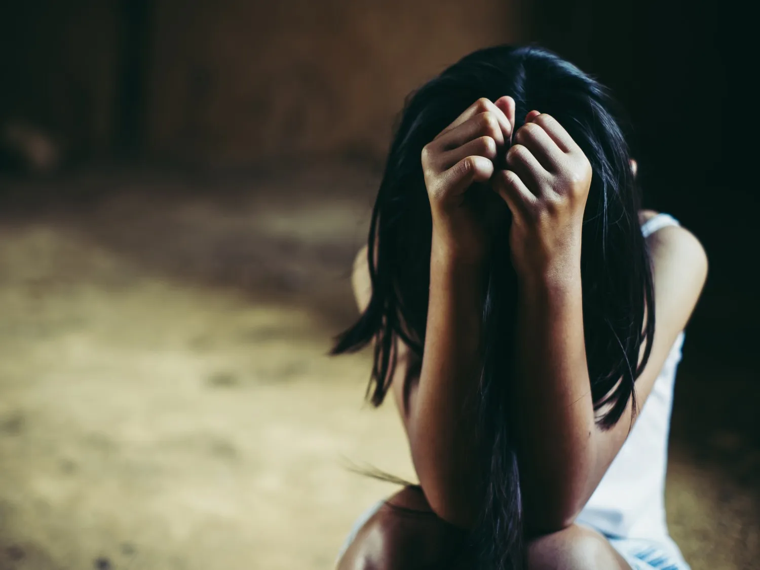 Human Trafficking Youngster Concept