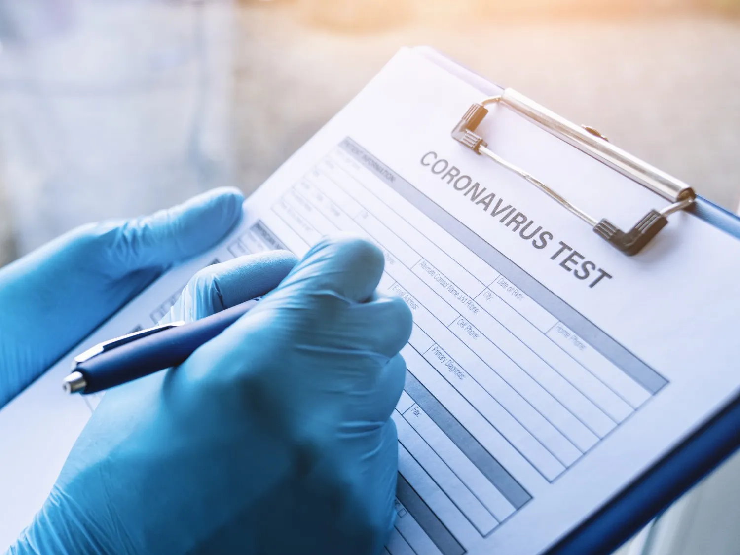 Coronavirus test