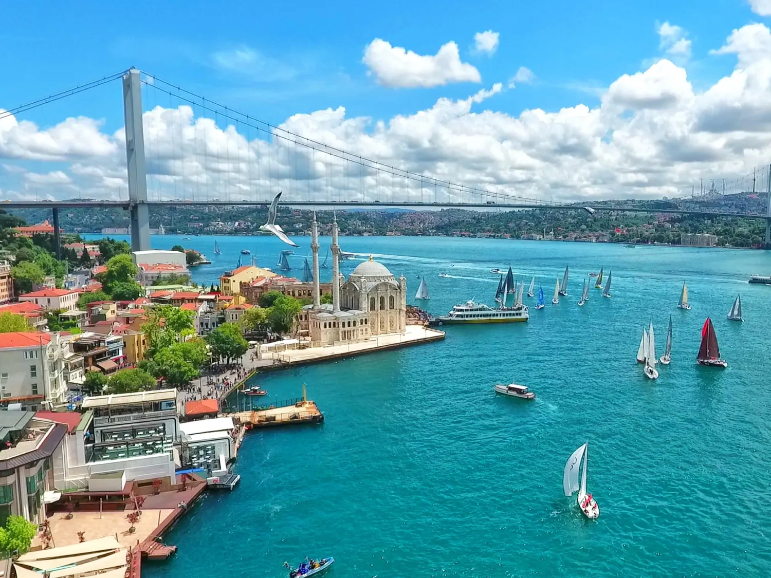 Istanbul Bosphorus Bridge, Turkey