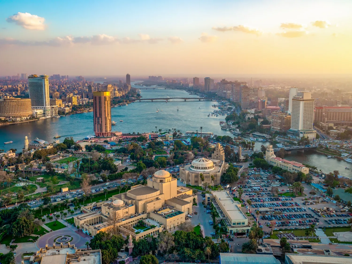 Cairo skyline Egypt