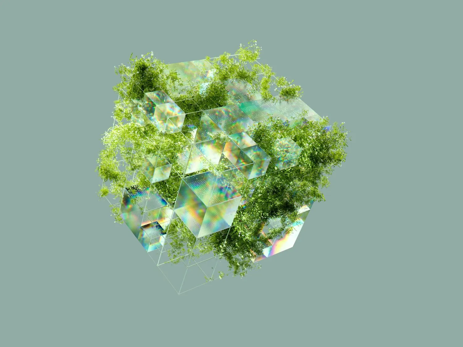 green figure