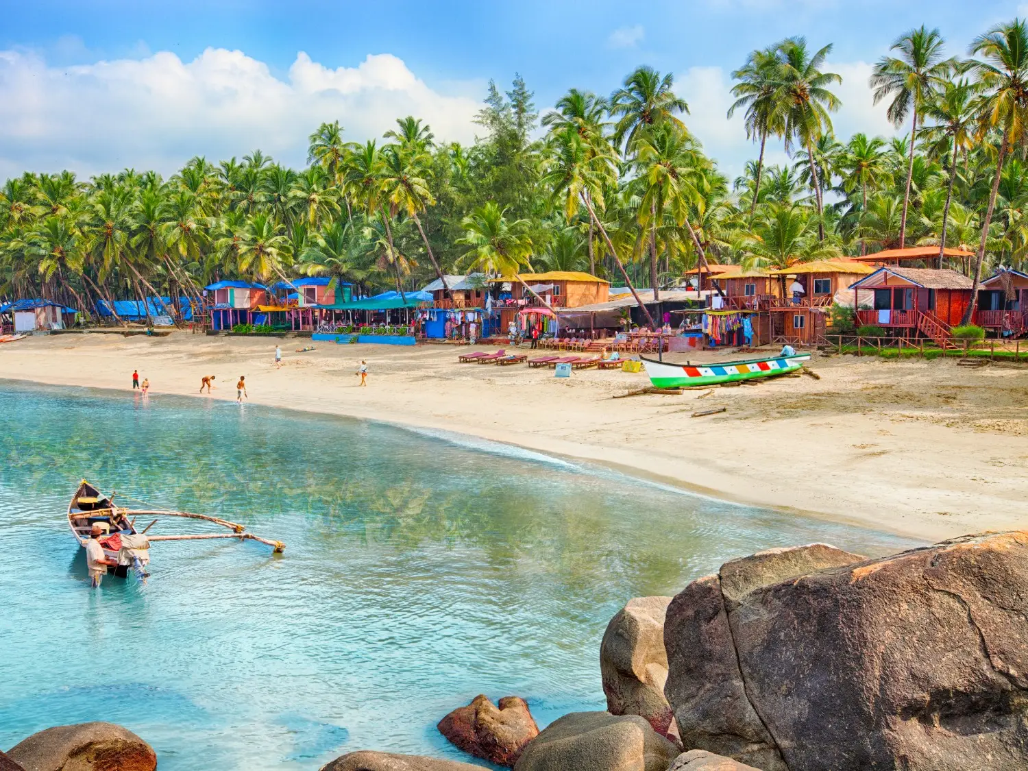Beach in Goa, India