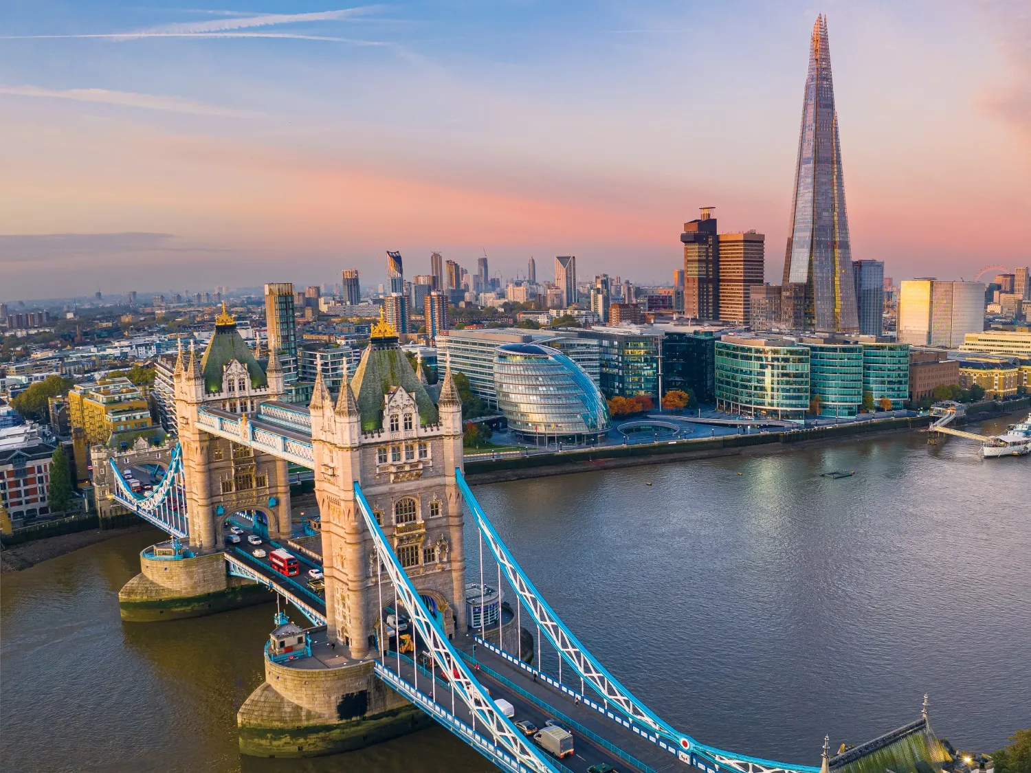 London Bridge and skyline