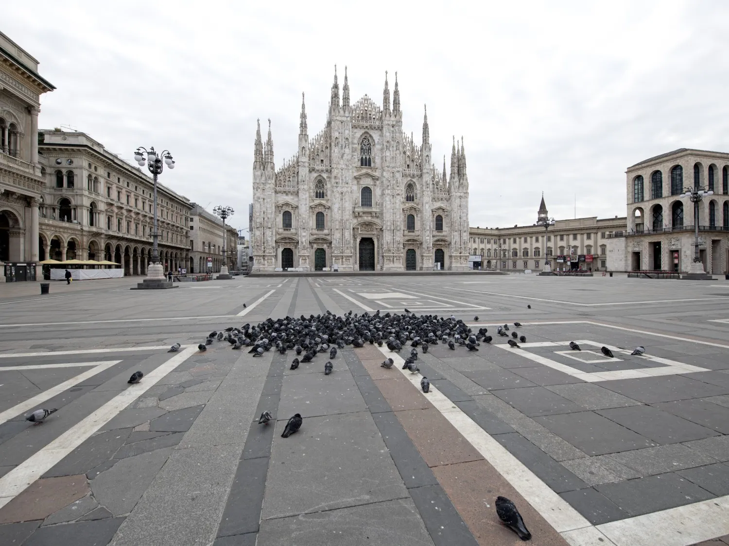 Milan, Italy, Europe during Covid